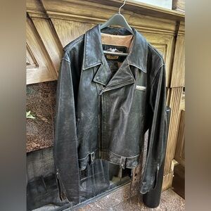 Vintage Harley-Davidson Black Riding Jacket